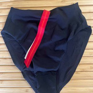 Left on Friday Hi Hi Bottom Sprint Navy Bikini Bottom